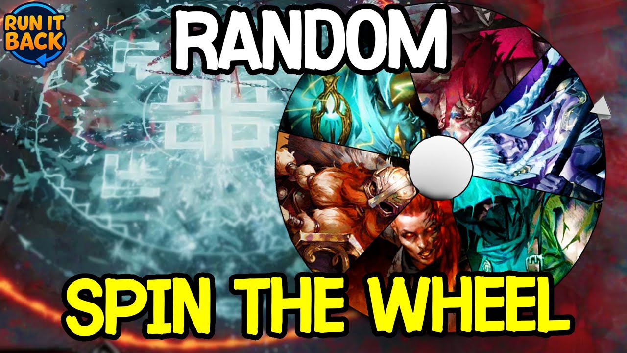 I Let the WHEEL Decide My BUILD - EVERYTHING is Random - Jotunnslayer