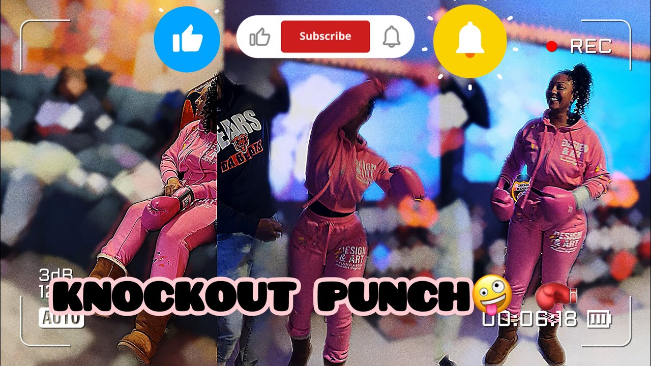 Миссис Мабинс наносит нокаутирующий удар 🤪🥊 мистеру, пока он пытался посмотреть игру 😮😳