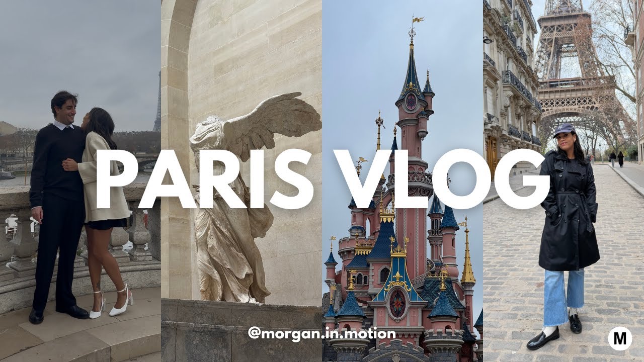 PARIS VLOG 🇫🇷 touring wedding venues, christmas markets, and disneyland paris ⭐