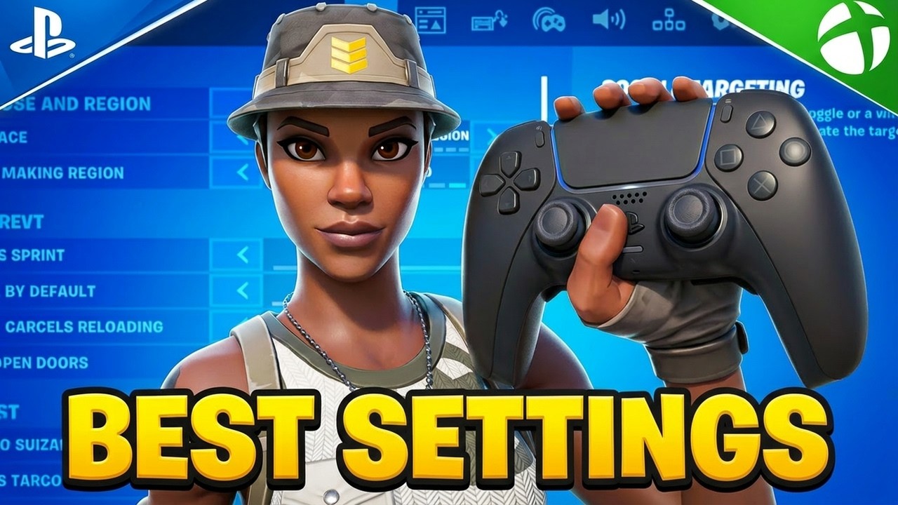 *NEW* BEST Controller Settings In Chapter 7 Season 2 (PS5/XBOX/PS4/PC)