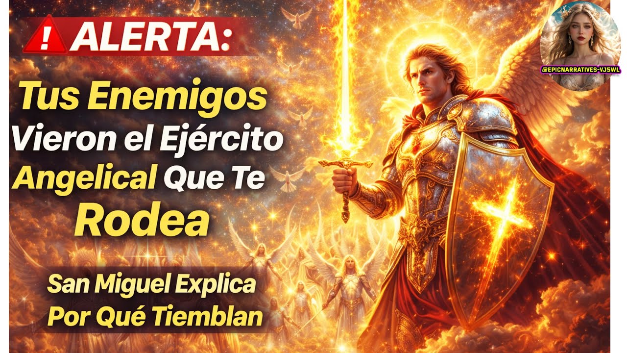 🚨ALERTA Vieron el Ejército Angelical Que Te Rodea 🚨 San Miguel Explica Por Qué Tiemblan