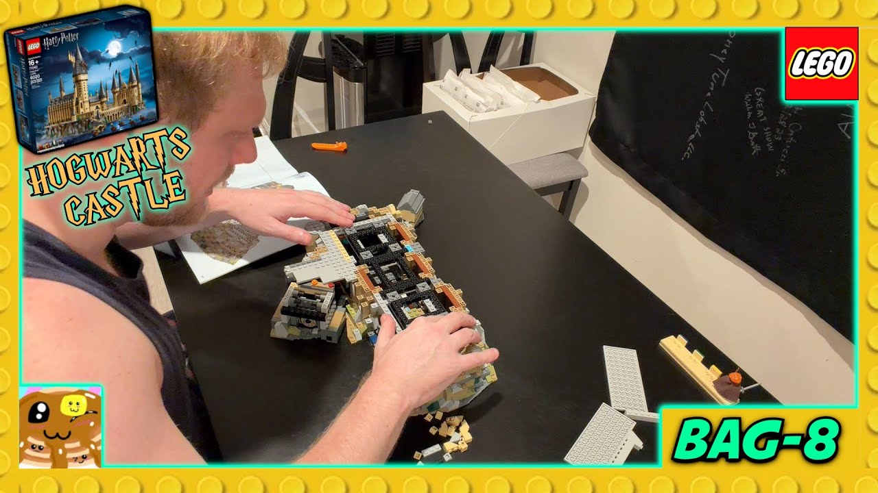 HOGWARTS CASTLE: BAG - 8 | Building A Lego Together!!!