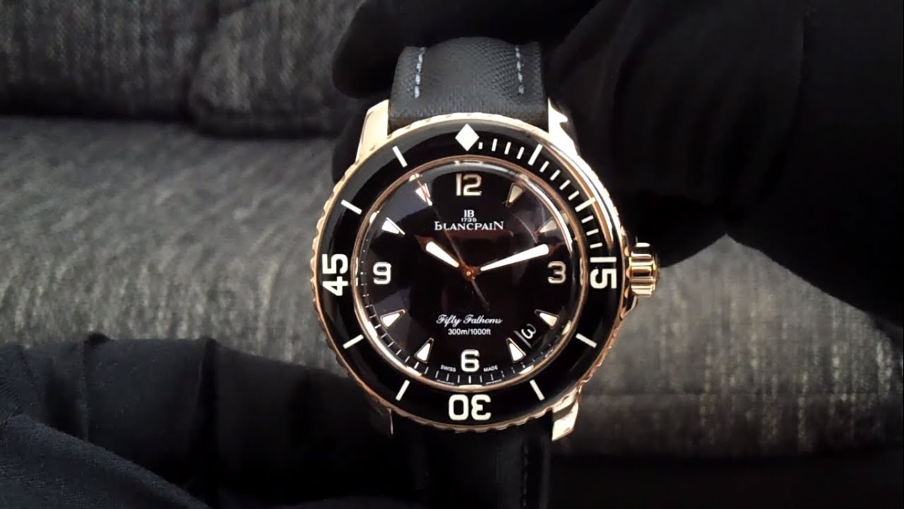 Blancpain Fifty Fathoms Rose Gold