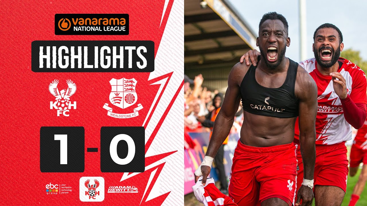 📺 HIGHLIGHTS | 7 Oct 23 | Harriers 1-0 Wealdstone