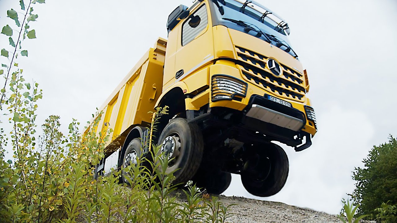 Mercedes Arocs - Off-Road Test Drive [No Talking]