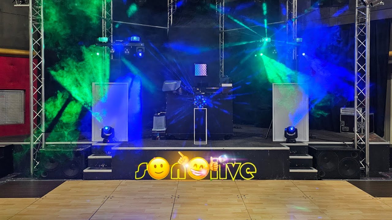Système ILS chauvet dj. Command ils, Gigbar move plus, swarm fx et intimidator spot 60.