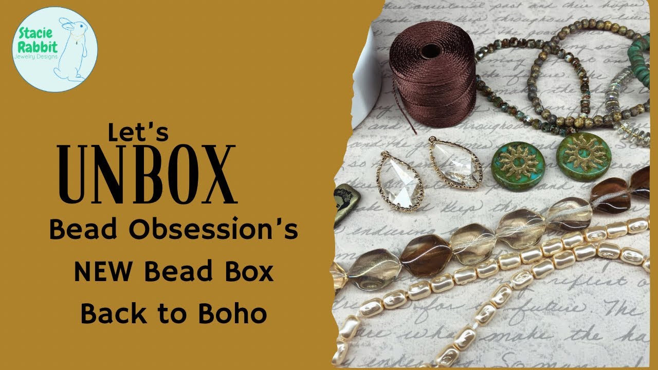Let&rsquo;s Unbox the NEW Subscription Bead Box from The Bead Obsession - GR8BEADS