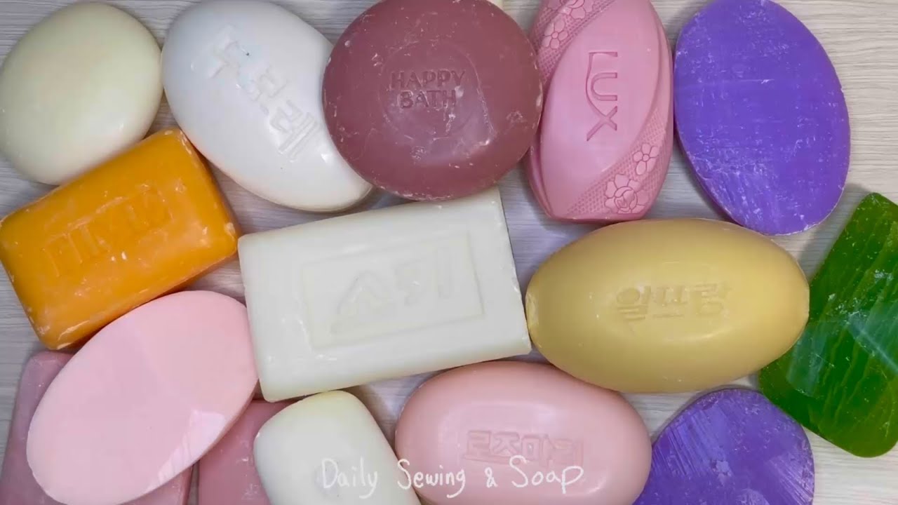 Dry soap cutting.ASMR soap.резка мыло.Satisfying video.Relaxing sounds.ASMR relaxing.for sleep. 비누소리