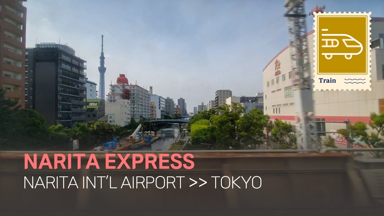 [FULL] Narita Express, Narita Airport Terminal 1 to Tokyo Station!