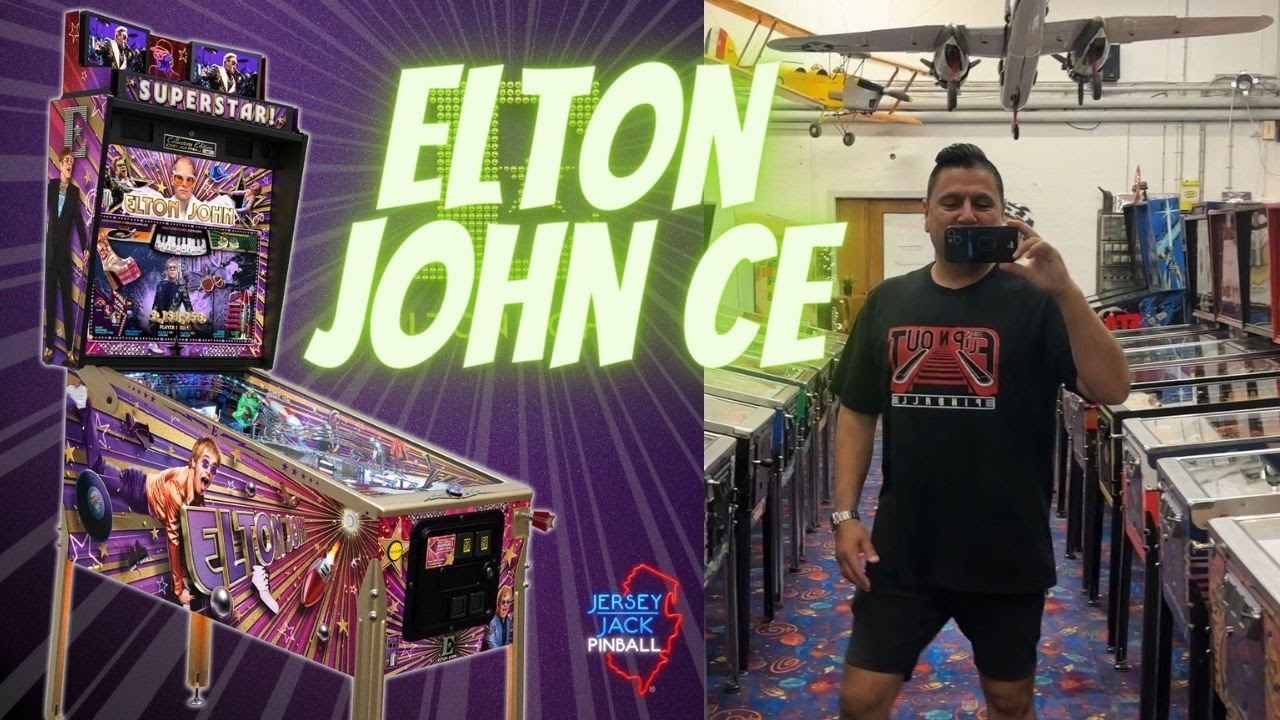 Elton John CE by Jersey Jack Pinball Unboxing