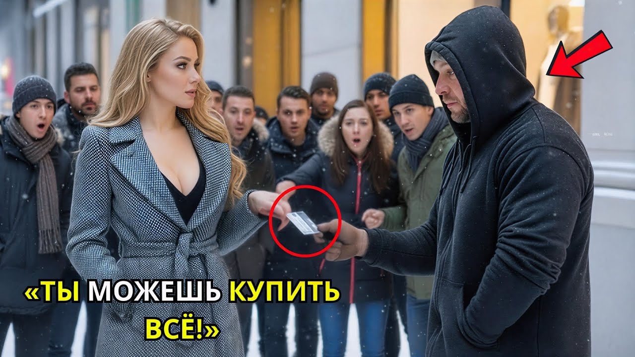 Миллиардерша даёт кредитную карту бездомному отцу-одиночке — то, что он купил, её шокировало