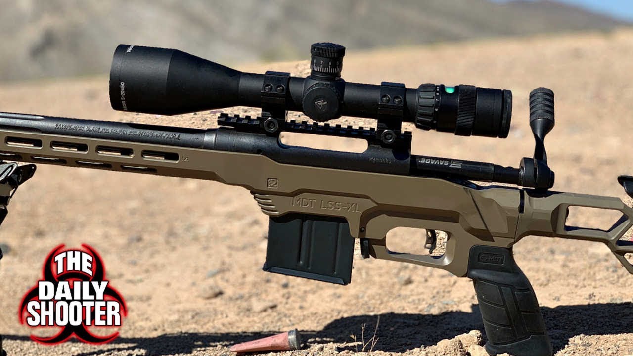 Прицел Trijicon Accupoint 5-20x50 мм с волоконно-оптической и тритиевой подсветкой