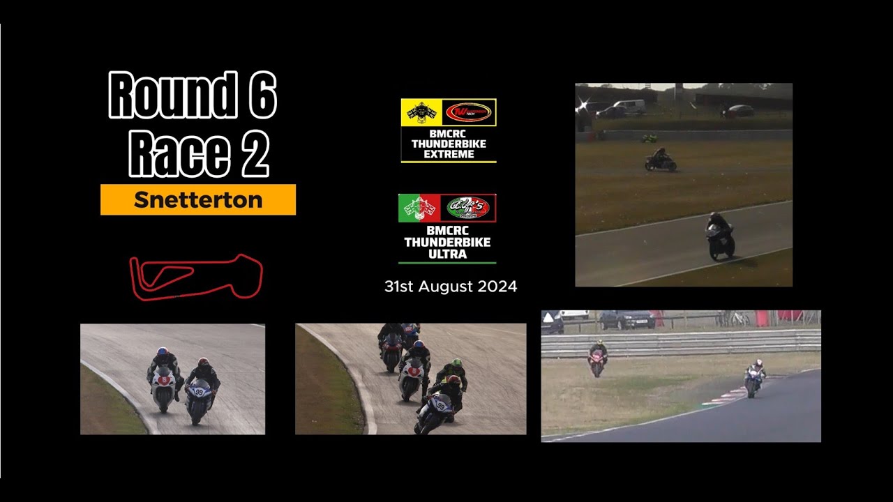 Bemsee Snetterton Race 16 Saturday BMCRC Thunderbike Ultra & Extreme 31st August 2024