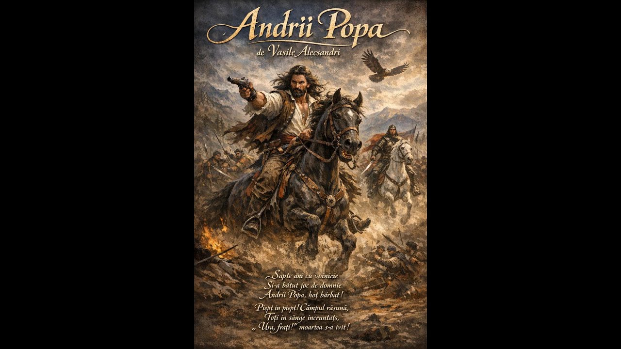 Vasile Alecsandri - Andrii Popa ( Interpretare AI )