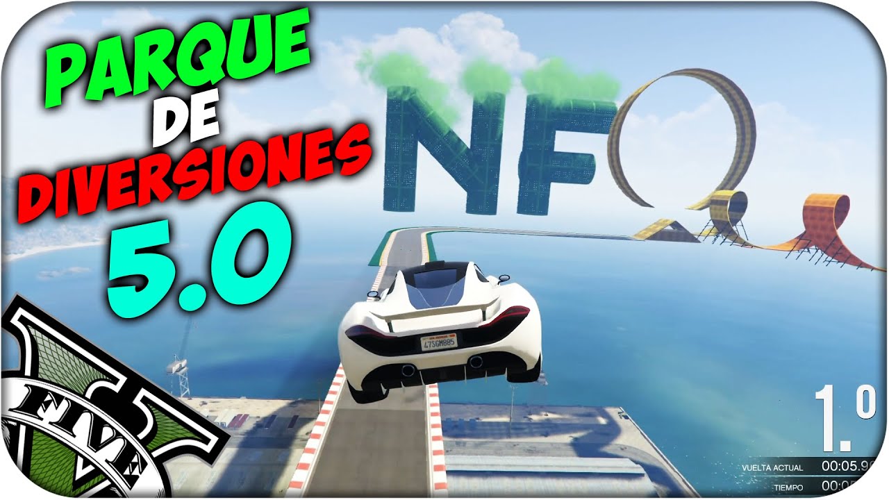 PARQUE DE DIVERSIONES 5.0!! LA MEJOR CARRERA DE LA HISTORIA!! - Rubenillo17