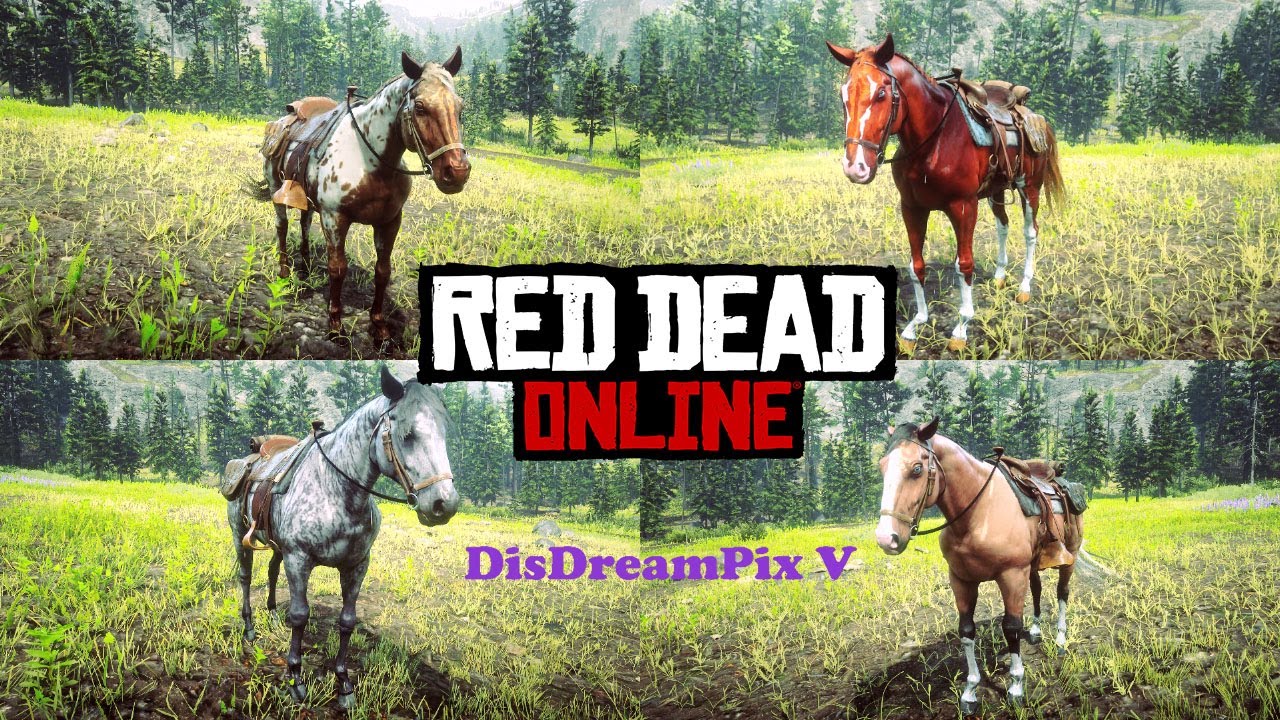 ВСЕ лошади в Red Dead Online [демонстрация 2024]