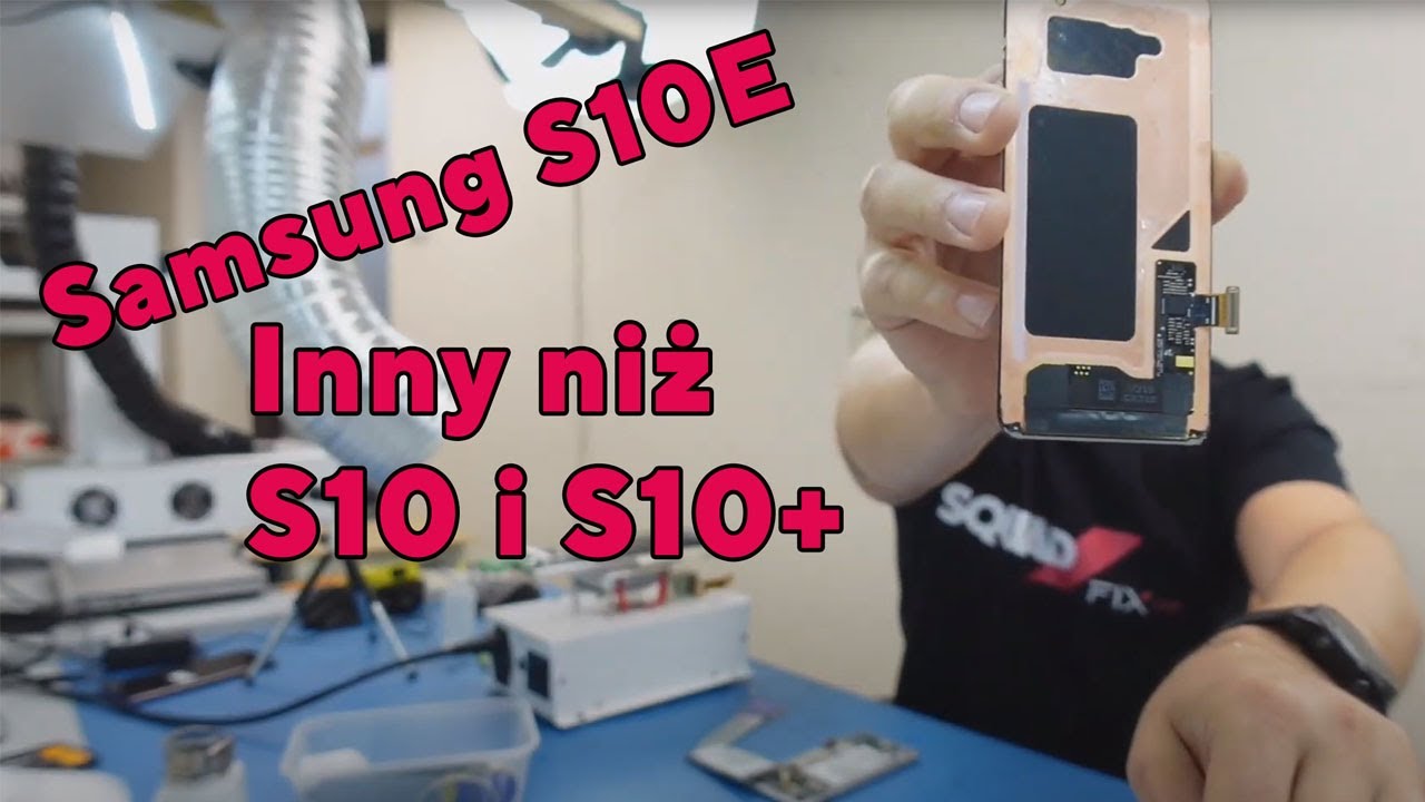 Samsung S10E - Wymiana Szybki Etap 1 - Rozklejanie | Fix-Zone.pl LIVE