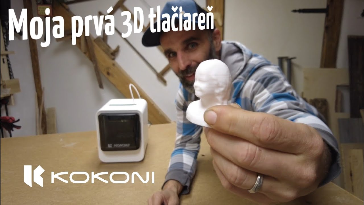 Malá, šikovná 3D tlačiareň, ktorá vytvorí váš projekt jedným stlačením.