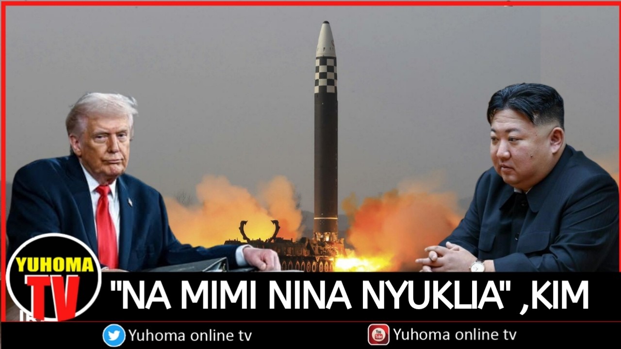 RAIS KIM JONG UN WA KOREA KASKAZINI AVUNJA UKIMYA SAKATA LA VITA VYA NYUKLIA.#korea#marekani #vita
