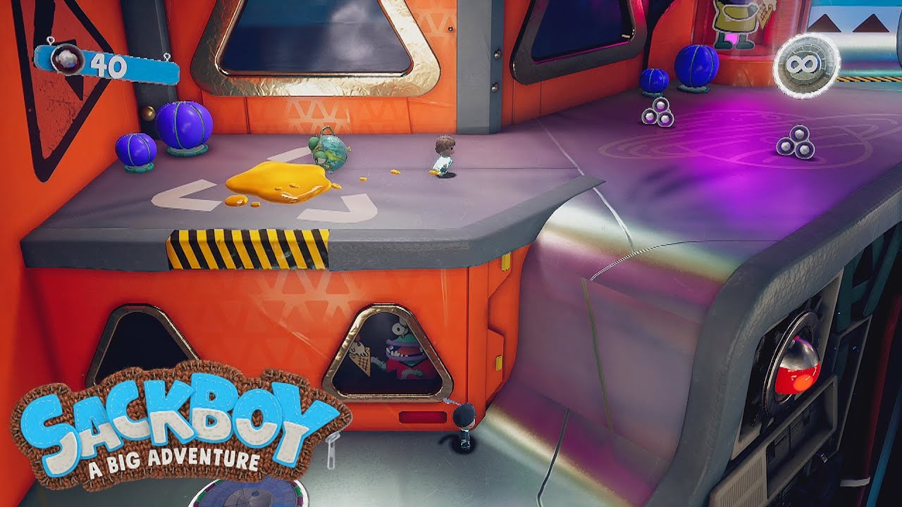 Sackboy A Big Adventure - Swipe Right