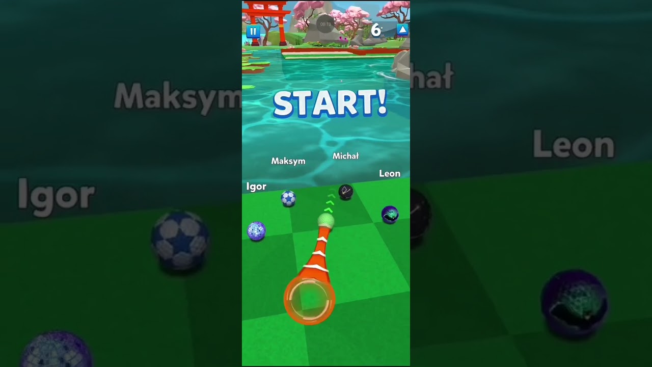 Gram z widzami w golf battle!!