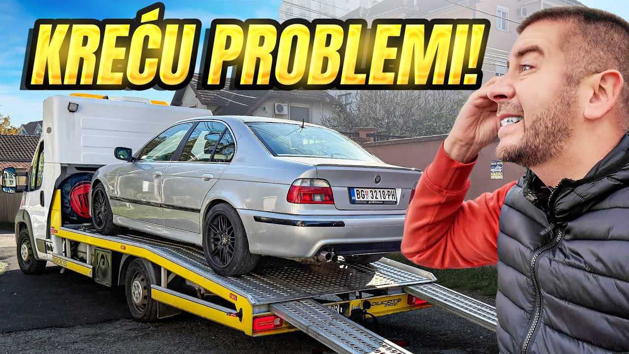 LOŠ MOTOR ?! BMW V8 JE IPAK OTIŠAO NA ŠLEPU…