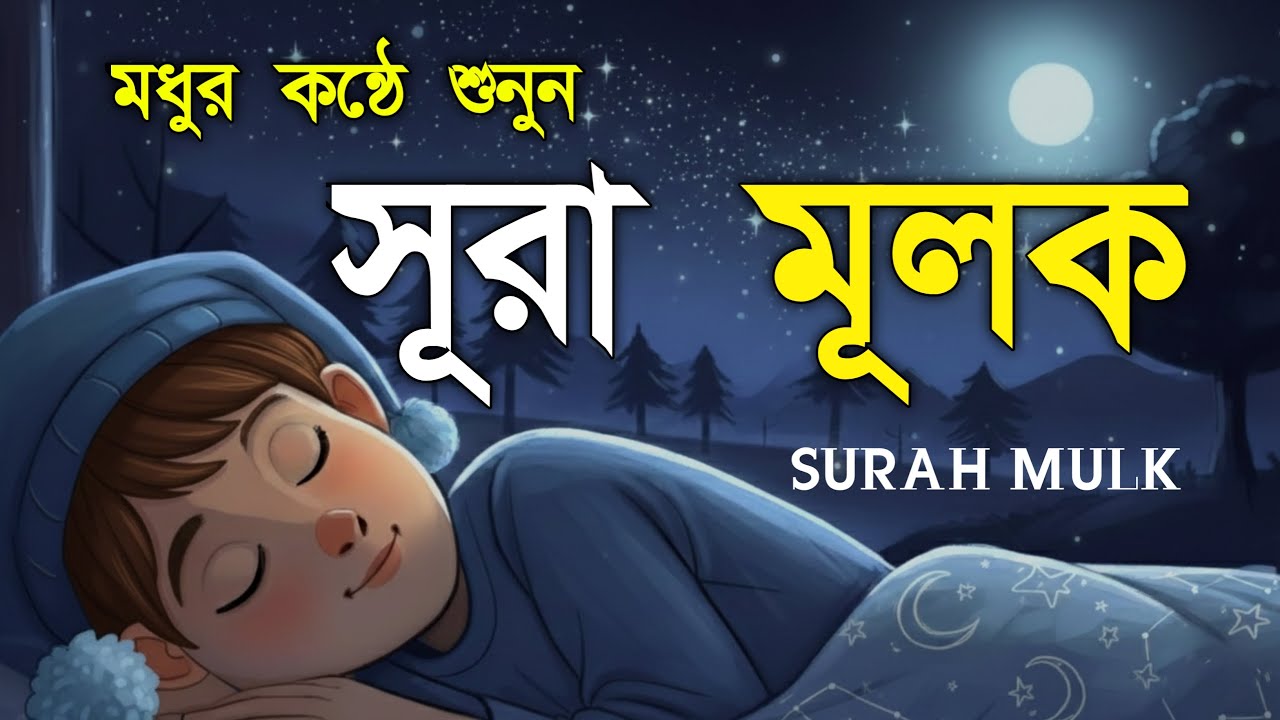 ঘুমানোর আগে শুনুন সূরা আল মুলক | কবরের আজাব থেকে রক্ষাকারী সূরা | Surah  Mulk by zain abu kausaer