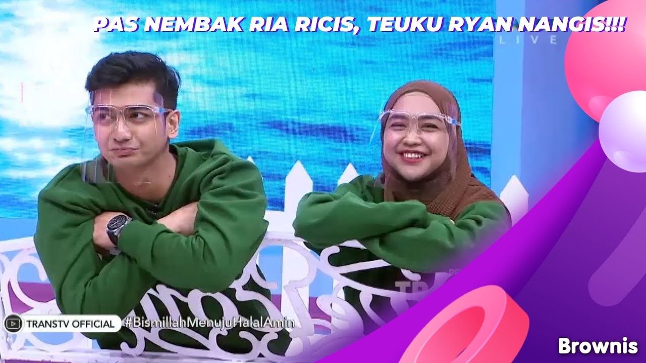 PAS NEMBAK RIA RICIS, TEUKU RYAN NANGIS!!! | BROWNIS (28/9/21) P1
