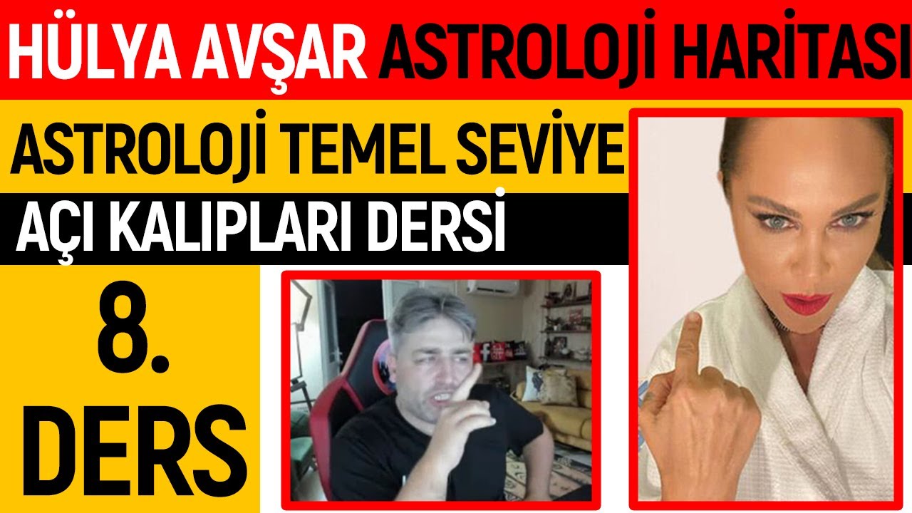 Hülya Avşar'ın Astroloji Haritasına Baktım! - 8. Ders |  Astroloji Temel Seviye   - İlker Şahin