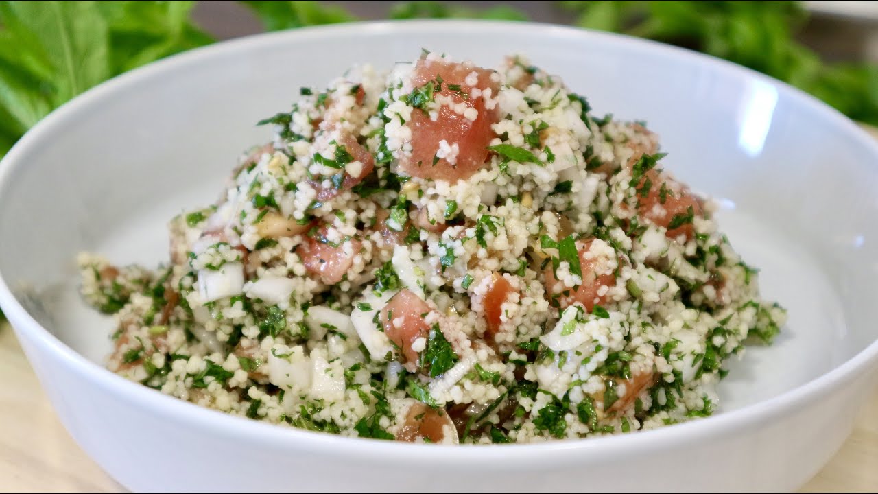 TABULÉ ENSALADA LIBANESA QUE DEBES TOMAR ESTE VERANO