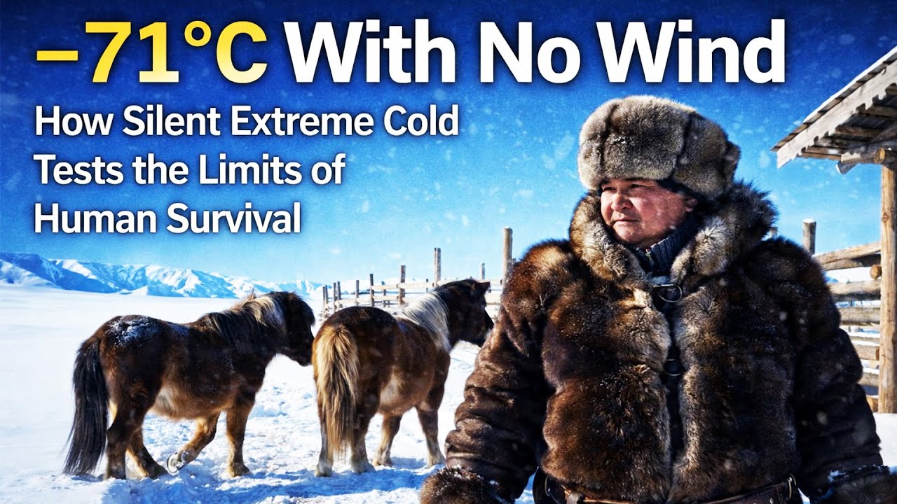 71°C With No Wind | How Silent Extreme Cold Tests the Limits of Human Survival.