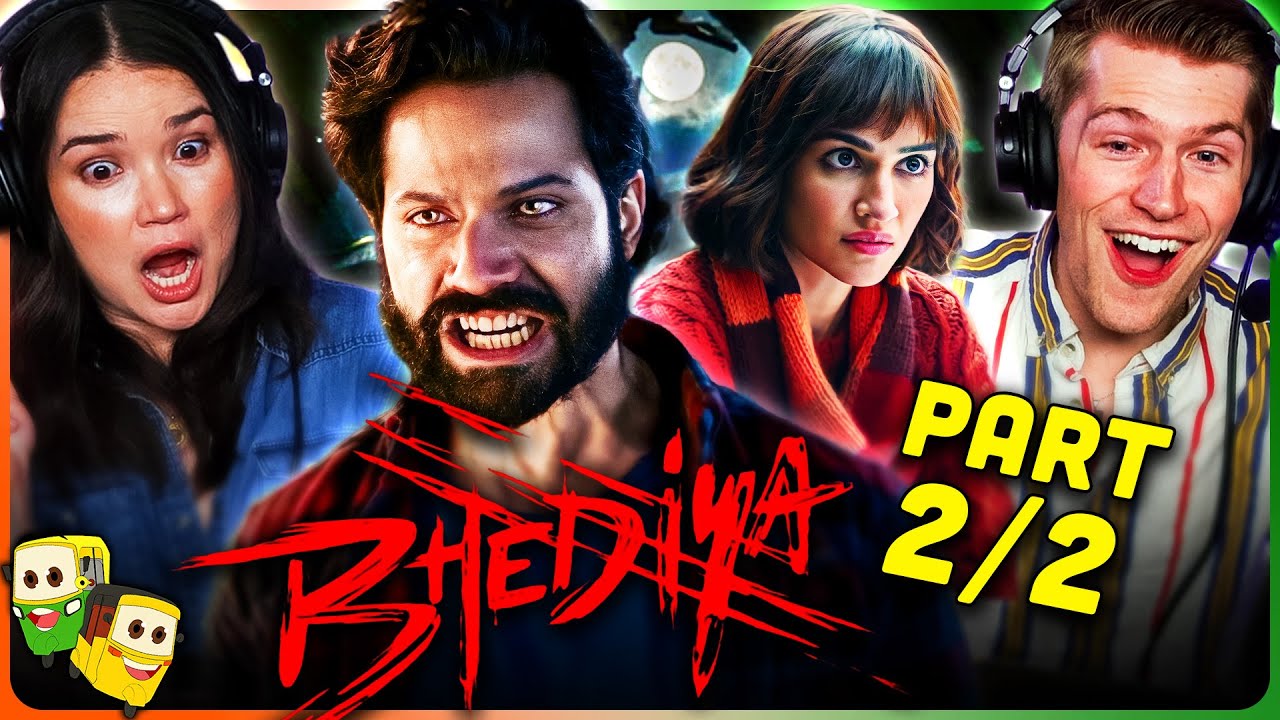BHEDIYA Movie Reaction Part 2/2! | Varun Dhawan | Kriti Sanon | Abhishek Banerjee | Amar Kaushik