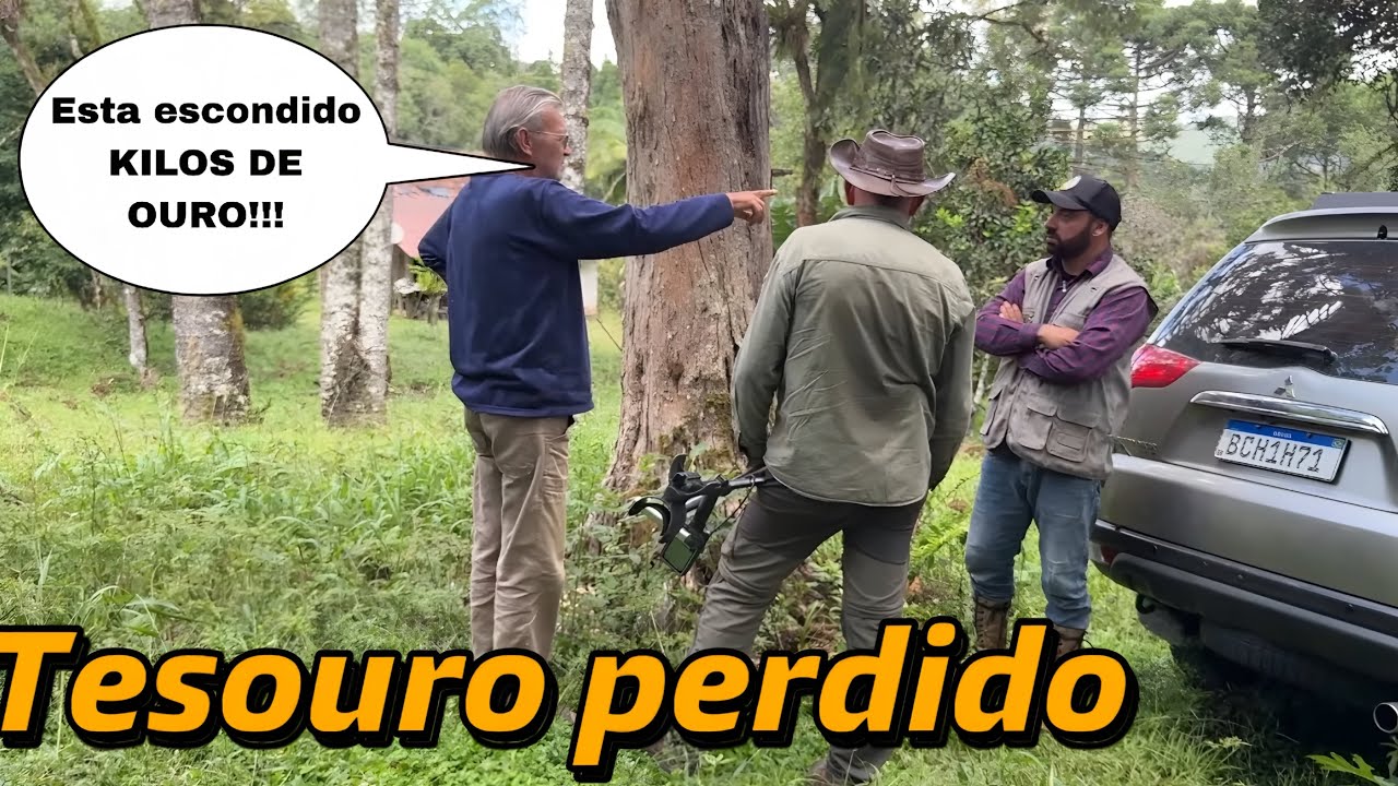 Relato de casa abandonada com tesouros escondidos e kilos de ouro!