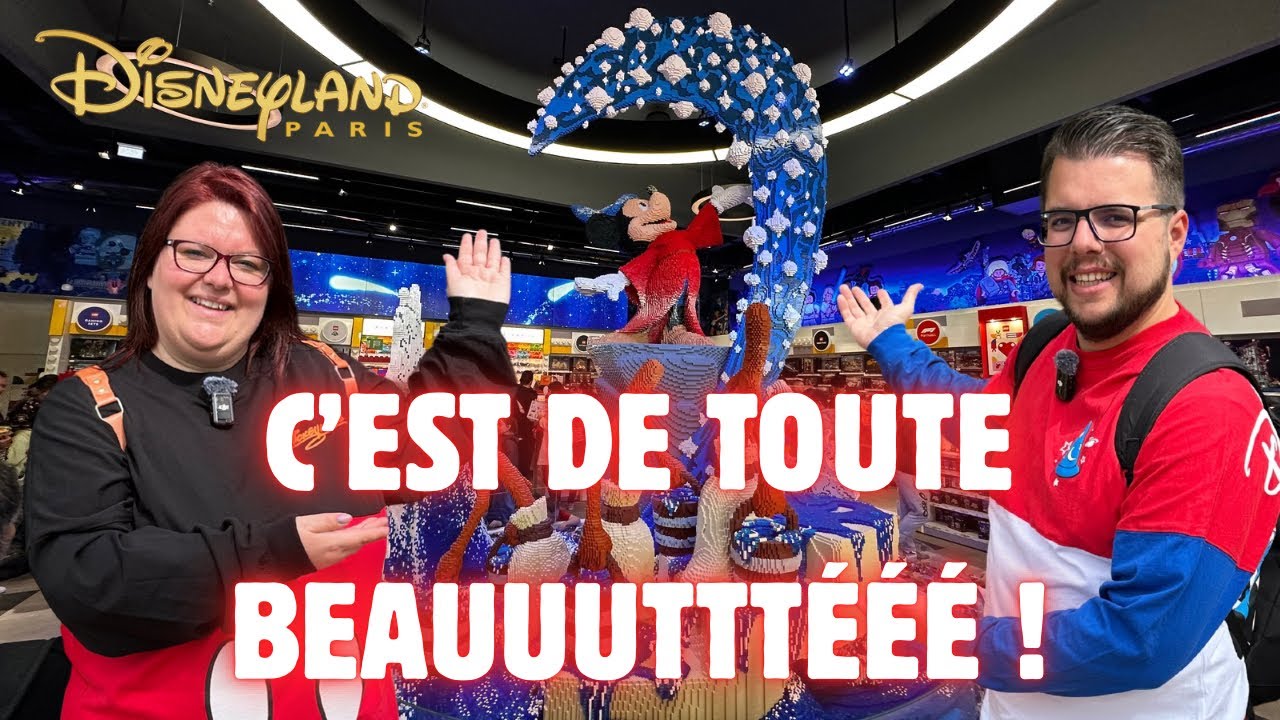 Découverte Du Nouveau Lego Store Au Disney Village à Disneyland Paris !