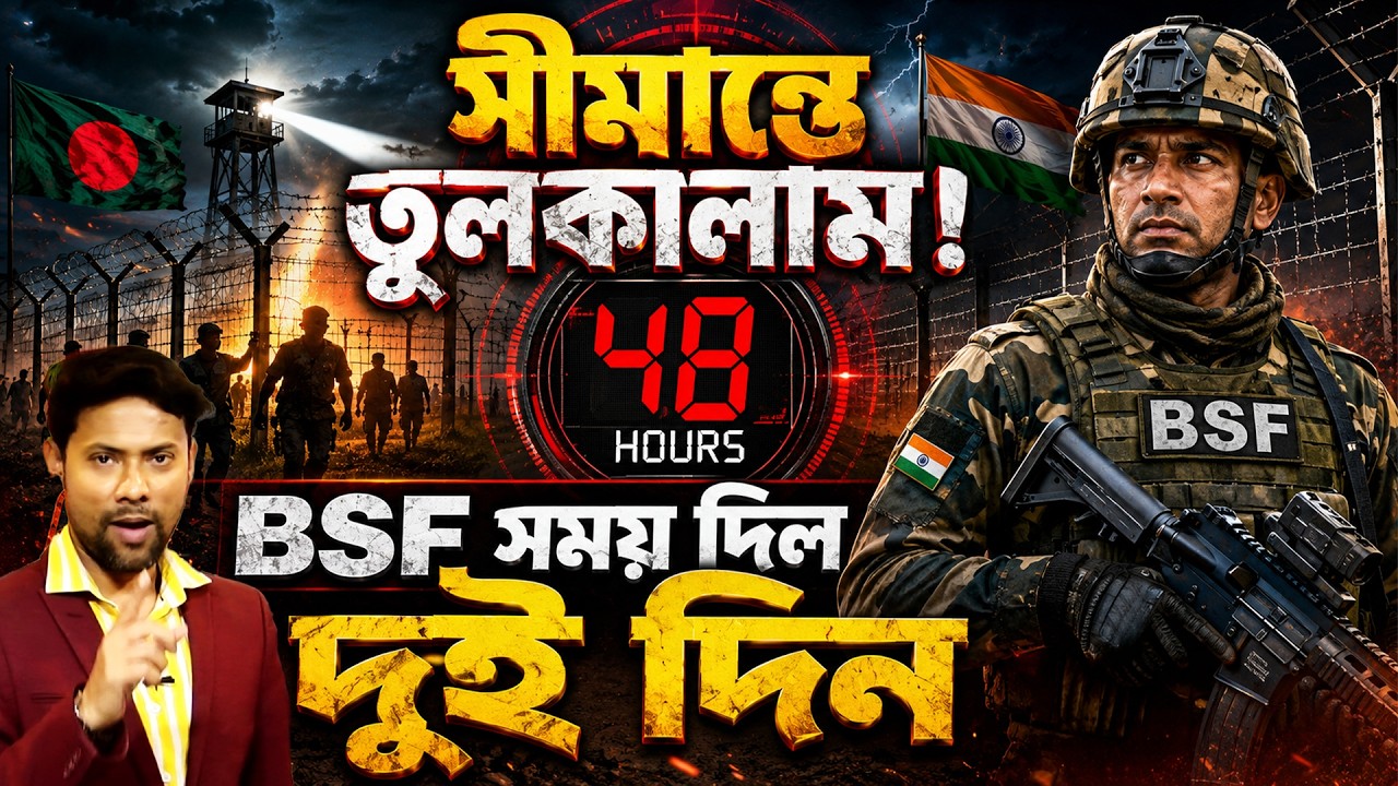 সীমান্তে তুলকালাম!..BSF সময় দিল দুই দিন | India-Bangladesh Border |Defence News | Bangladesh Border