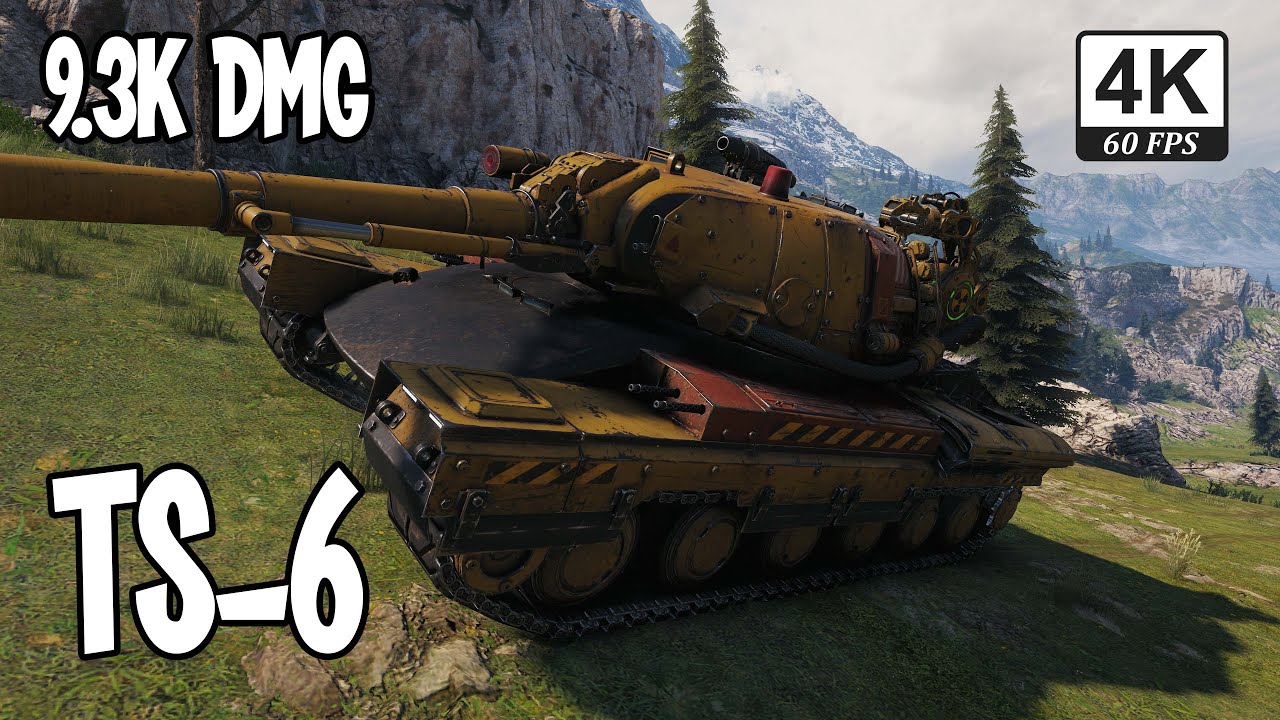 World Of Tanks TS-6  (9,3k Damage)