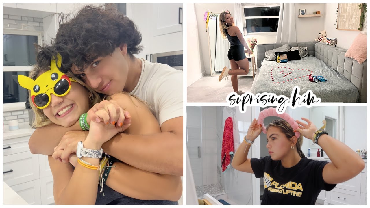 GRWM / SURPRISING MY BOYFRIEND FOR OUR 4ths ANNIVERSARY |VLOG#1397
