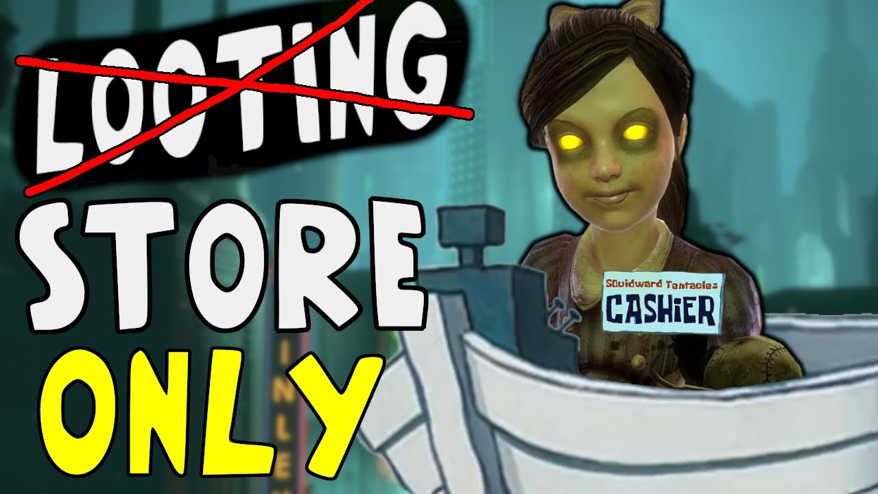 Can you beat BIOSHOCK with only Store Bought Items?!