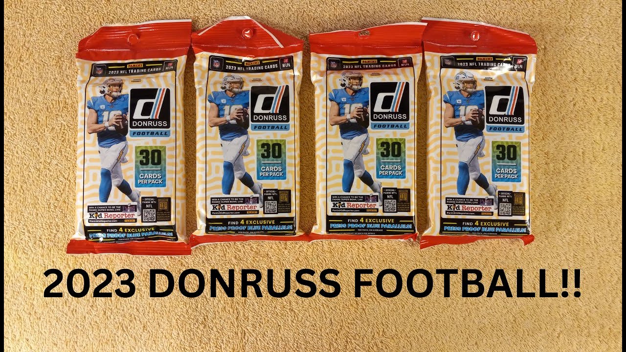 2023 Donruss Football Value Packs - Worth $6.99 each? 🤔