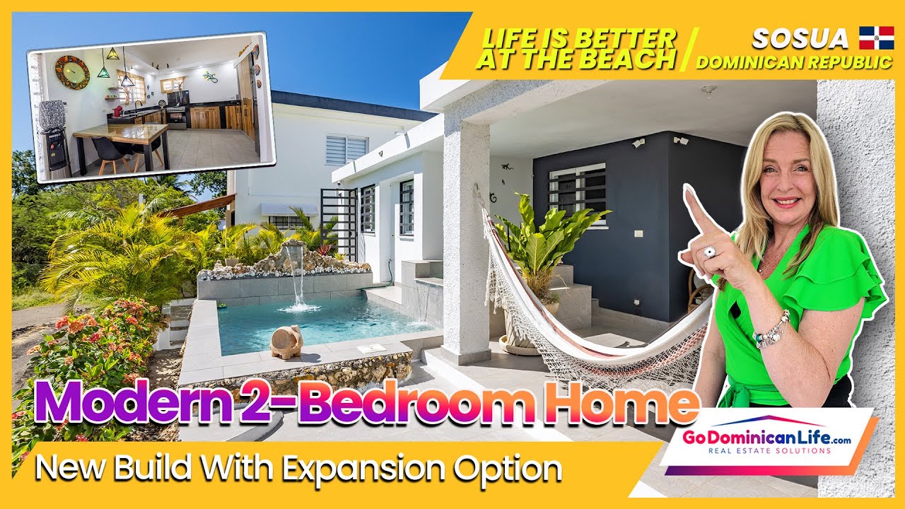 NEW BUILT HOME IN SOSUA HILLS – Modern Living with Growth Potential | Real Estate Solutions