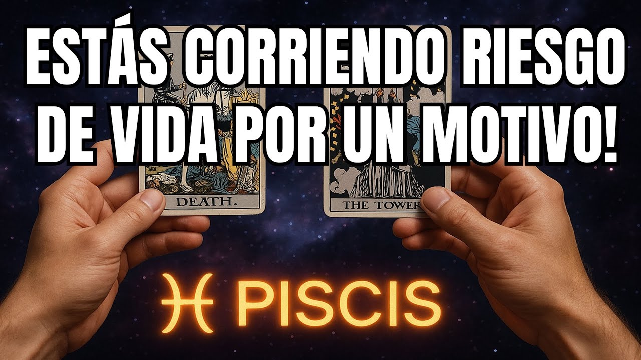PISCIS♓️💀 ESTÁS EN PELIGRO DE MUERTE ⚠️ EL PELIGRO SE ACERCA 🔥 VOY A REVELAR TODO 🔮 NO IGNORES ESTO