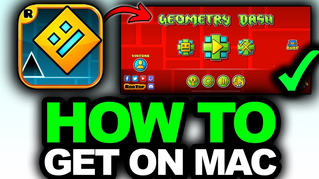 ЯНВАРЬ 2026! Как установить Geometry Dash на Mac или Macbook Air (ЕДИНСТВЕННЫЙ способ)