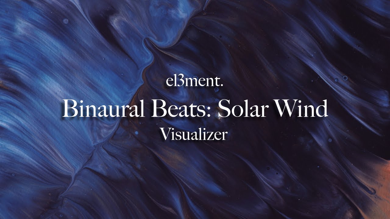 Binaural Beats: Solar Wind Visualizer