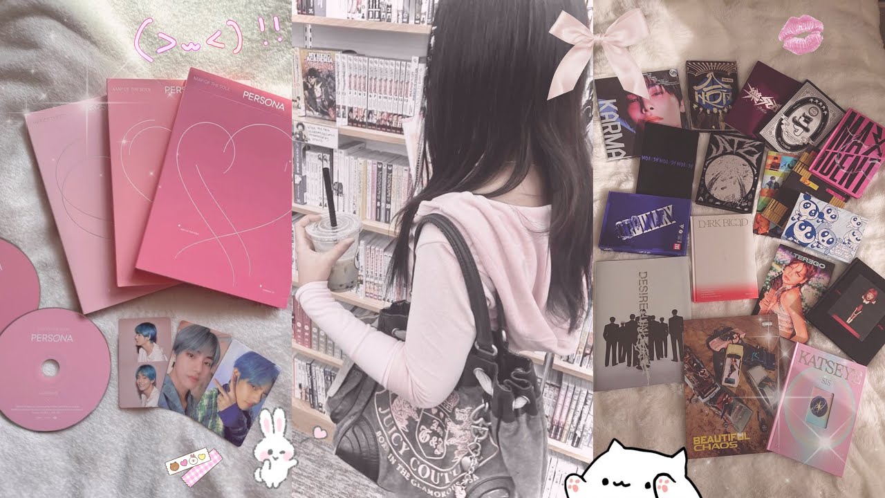 HUGE KPOP HAUL 🎀🎧 | Albums, photocards, posters, stickers, CDs and more!
