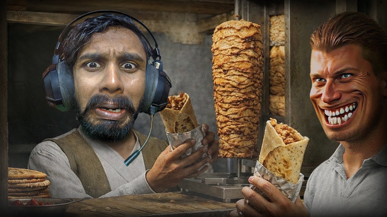 මහ රෑ කෑම කඩයක් දාන්න ගිහින් මට උන දේ 😰 | SHAWARMA KIOSK SINHALA GAMEPLAY