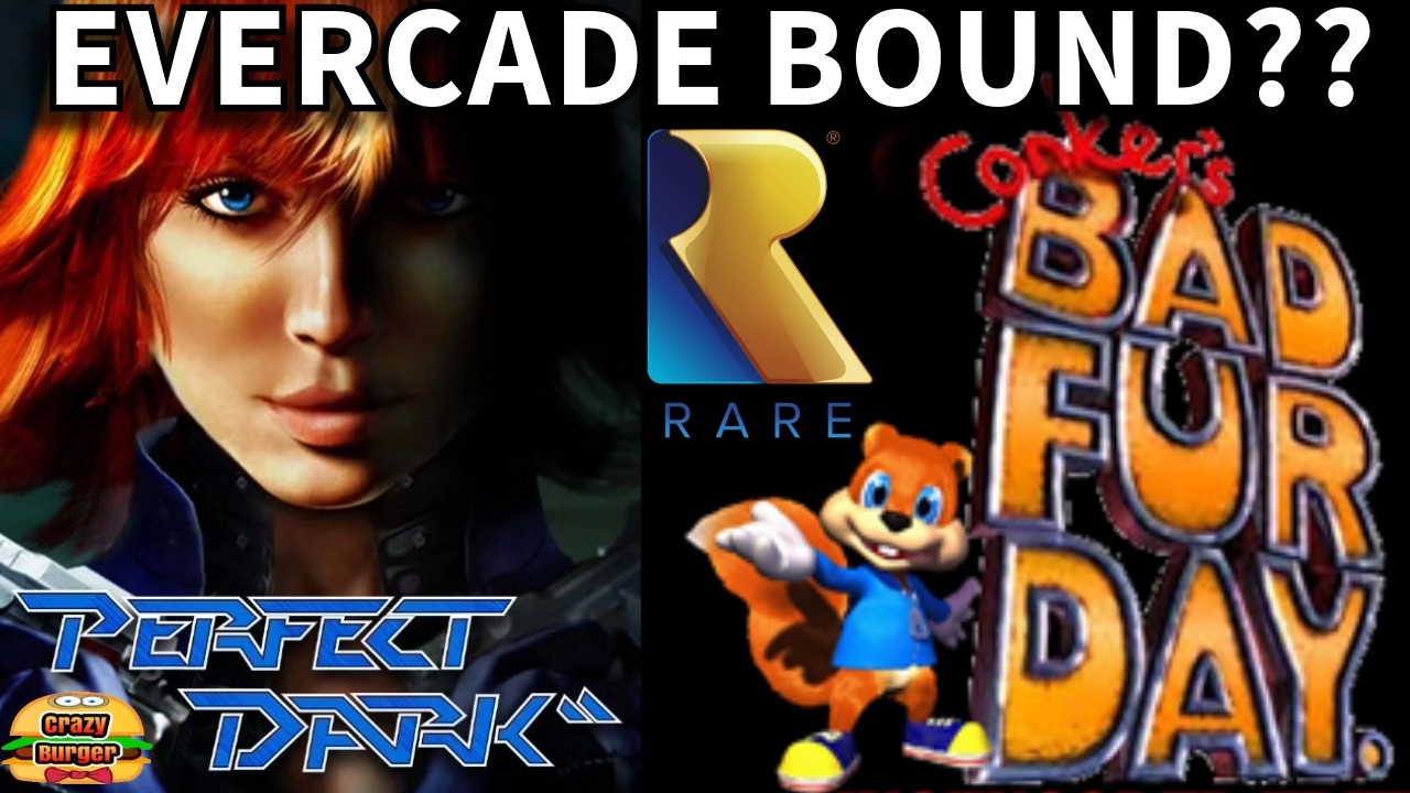 Редкие игры для N64: Perfect Dark & ​​Conkers Bad Fur Day Evercade Bound 2026?