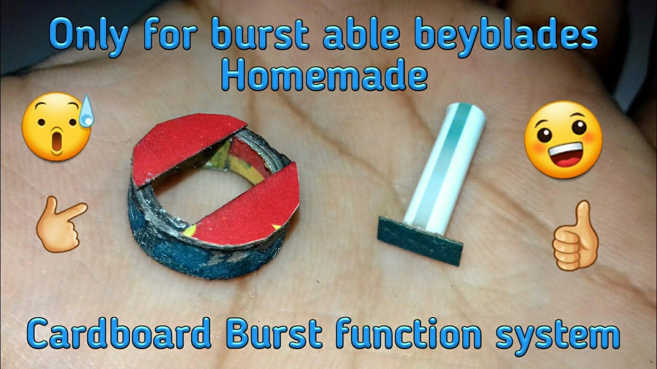 How to make Cardboard Beyblade Burst Function System at Home