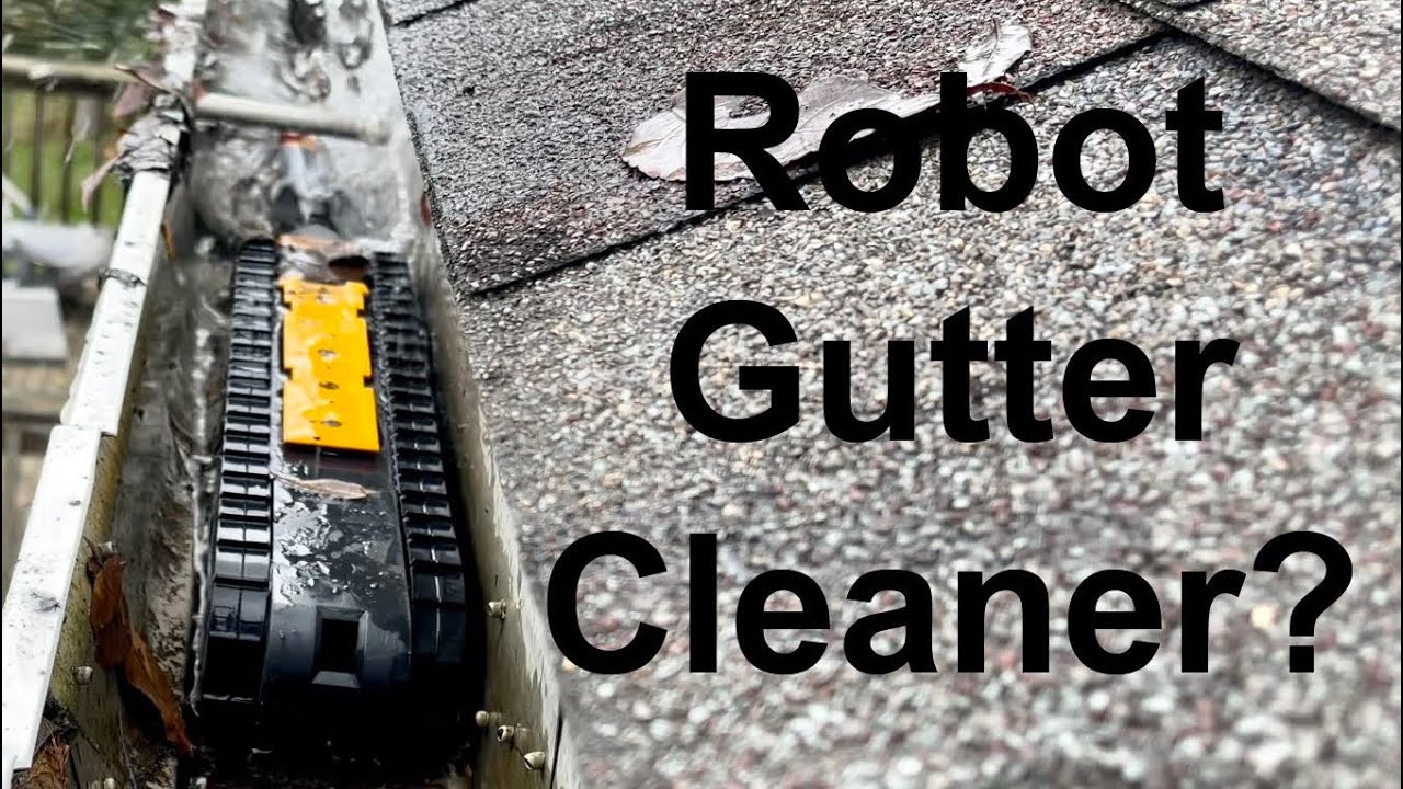 ROBOT GUTTER CLEANER!?! iRobot Looj 330 unboxing and review. BEST WAY TO CLEAN GUTTERS?