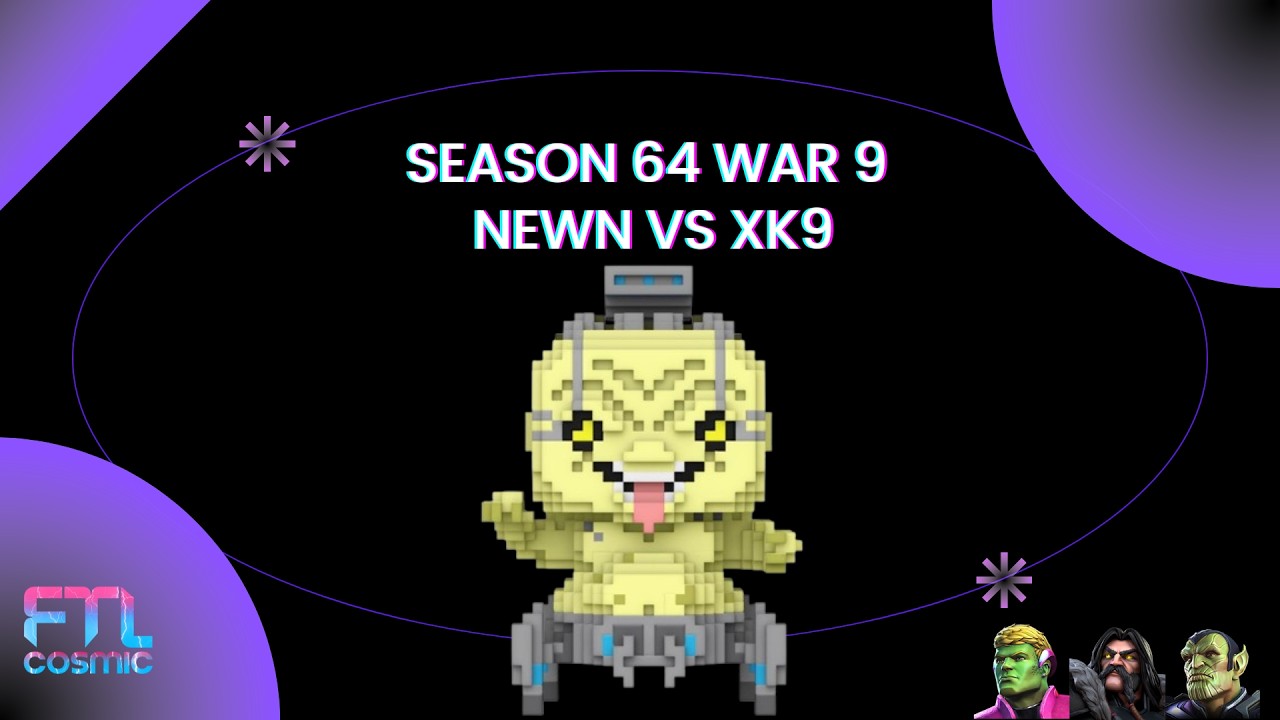 Big Mo' Puts Belt on 27 Serpent | Season 64 War 9 | NewN vs XK9