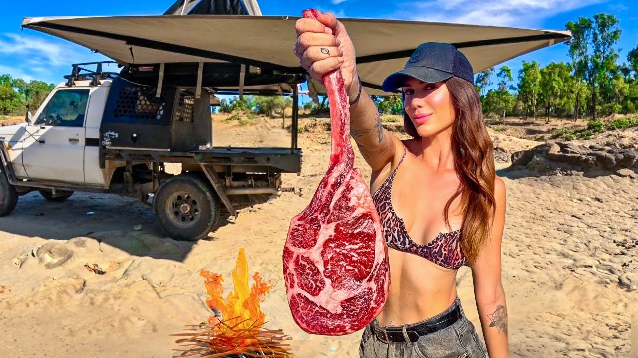 OUTDOOR ADVENTURE camping and fishing by the river in the Aussie outback (+ underground caves!)⛺️